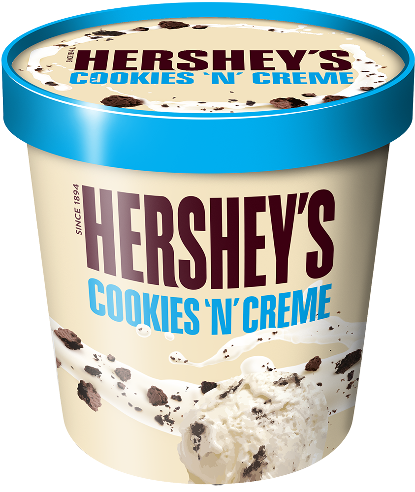 Hershey’s Cookies ‘n’ Crème Ice Cream 500ml Tub